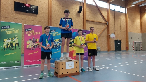 Podium minimes nationaux A 2024