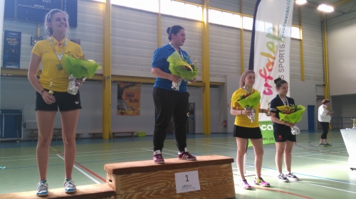 Jesabelle, 1ère Juniors dames nationaux A 2018