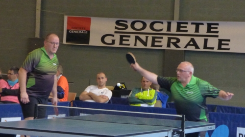 Tierry et Christian le double vice champion double messieurs aux nationaux "B" 2019