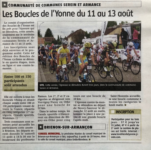 9-e Les boucles de l'yonne